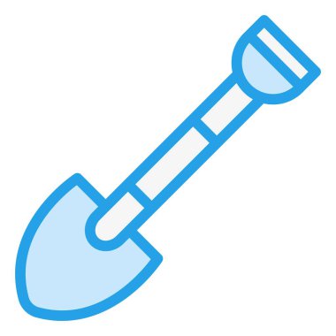 Shovel Vector Icon Design Illustration clipart