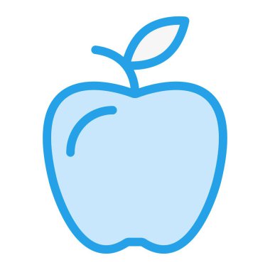 Apple Vektör Simgesi Tasarım İllüstrasyonu