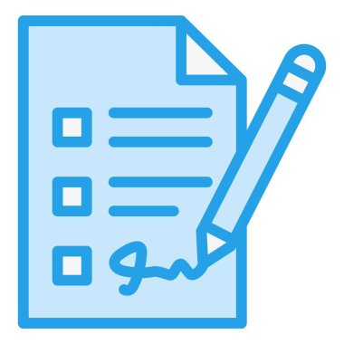 Vektör Simgesi Tasarım İllüstrasyonunu İmzala