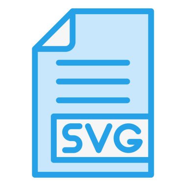 SVG Vektör Simgesi Tasarım İllüstrasyonu