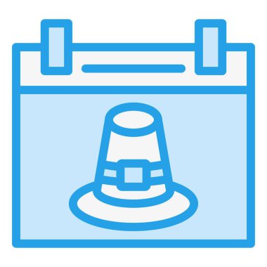 Takvim Vektörü Simgesi Tasarım İllüstrasyonu