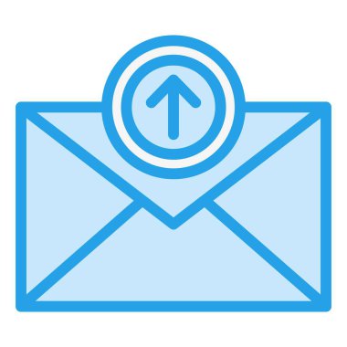 E- posta Vektör Simgesi Tasarım Resmini Gönder