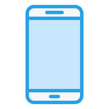 Akıllı Telefon Vektör Simgesi Tasarım İllüstrasyonu