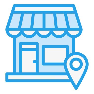 Yer Vektör Simgesi Tasarım Resmini Kaydet