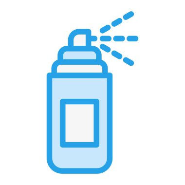 Sprey Vektör Simgesi Tasarım İllüstrasyonu