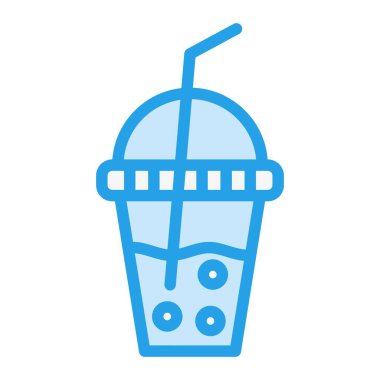 Meyve suyu Vektörü Simgesi Tasarımı Çizimi