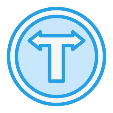 Vektör Simgesi Tasarım İllüstrasyonunu Böl