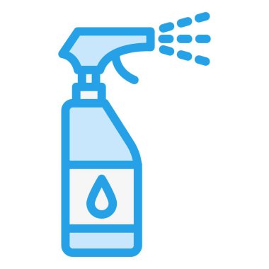 Sprey Vektör Simgesi Tasarım İllüstrasyonu