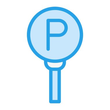 Park Vektörü Simgesi Tasarım İllüstrasyonu