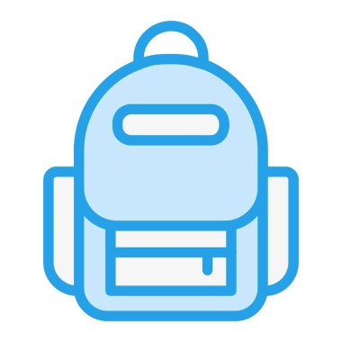 Çanta Vektörü Simgesi Tasarım İllüstrasyonu