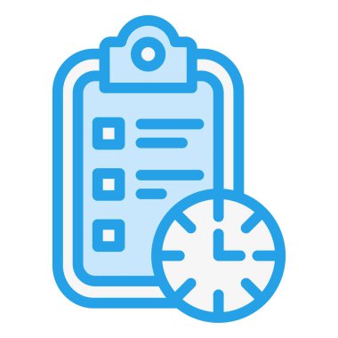 Gündem Vektörü Simgesi Tasarım İllüstrasyonu