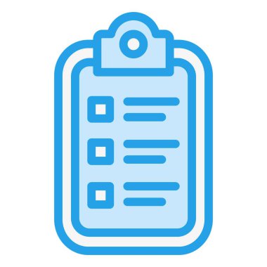 Planlama Vektörü Simgesi Tasarım İllüstrasyonu