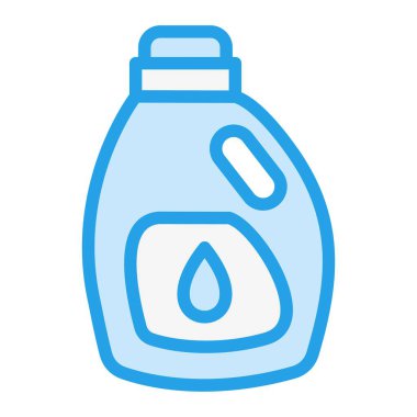 Deterjan Vektör Simgesi Tasarım İllüstrasyonu