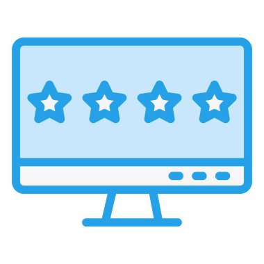 Müşteri Teftiş Vektörü Simgesi Tasarım İllüstrasyonu