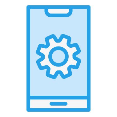 Uygulama Geliştirme Vektörü Simgesi Tasarım İllüstrasyonu