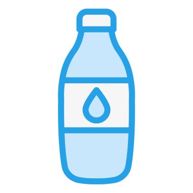 Süt Vektörü Simgesi Tasarım İllüstrasyonu