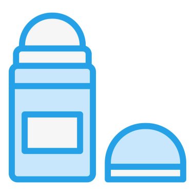 Deodorant Vektör Simgesi Tasarım Çizimi