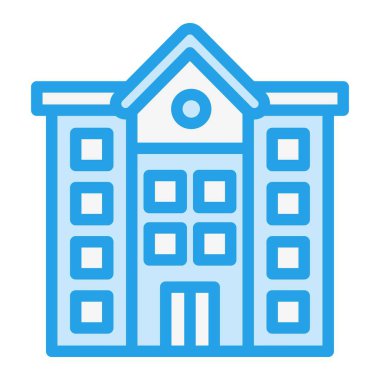 Yapı Vektörü Simgesi Tasarım İllüstrasyonu