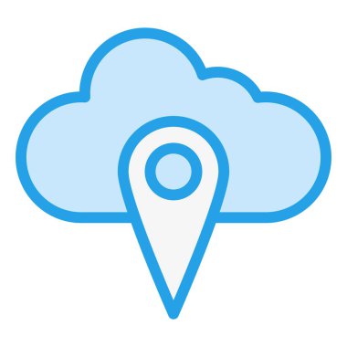 Yer Tutucu Vektör Simgesi Tasarım İllüstrasyonu