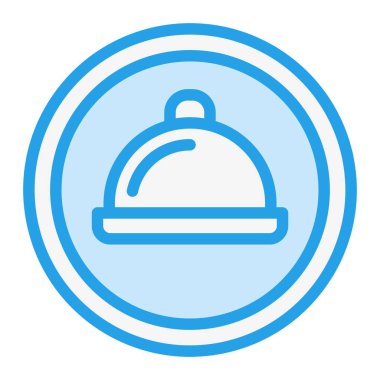 Restoran Vektör Simgesi Tasarım İllüstrasyonu