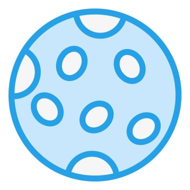 Mars Vektör Simgesi Tasarım İllüstrasyonu