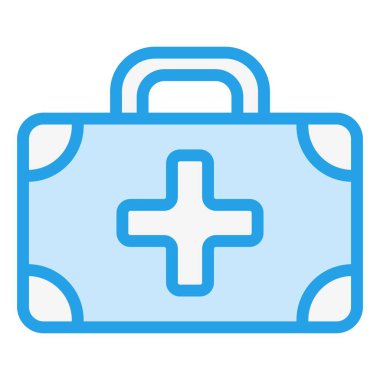 Tıbbi Malzeme Vektör Simgesi Tasarım İllüstrasyonu