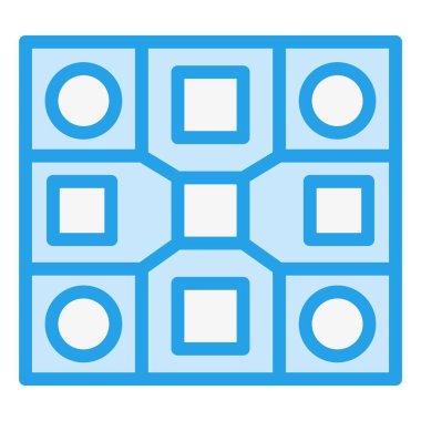 Masa oyunu Vektör Simgesi Tasarım ResmiComment