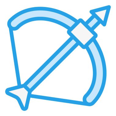 Yay Vektörü Simgesi Tasarım İllüstrasyonu