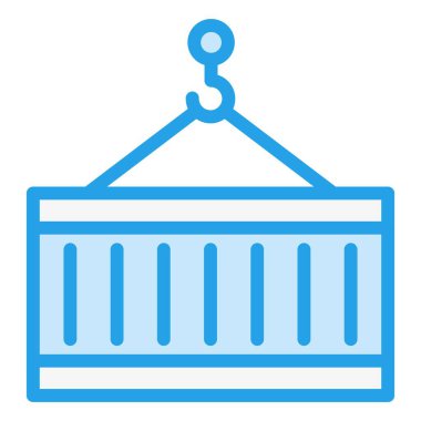 Taşıyıcı Vektör Simgesi Tasarım İllüstrasyonu