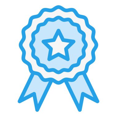 Kurdele Vektörü Simgesi Tasarım İllüstrasyonu