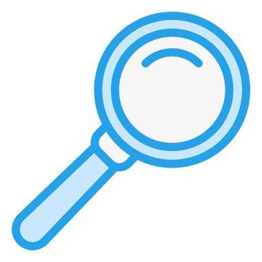 Çevrimiçi Arama Vektörü Simgesi Tasarım İllüstrasyonu