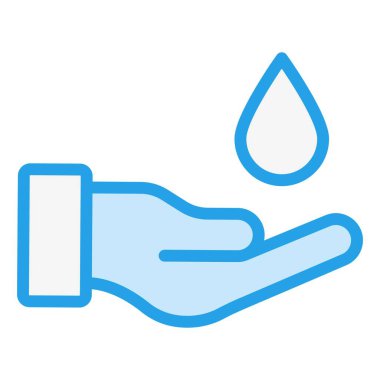 El kremi Vektör Simgesi Tasarım Çizimi