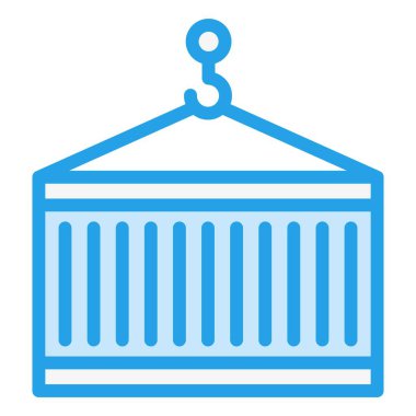 Taşıyıcı Vektör Simgesi Tasarım İllüstrasyonu