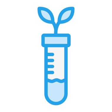 Botanik Vektörü Simgesi Tasarım İllüstrasyonu