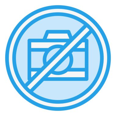 Kamera Vektörü Simgesi Tasarım İllüstrasyonu Yok