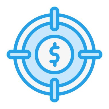 Hedef Vektör Simgesi Tasarım ResmiComment