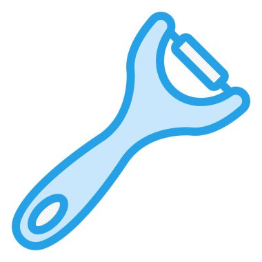 Peeler Vektör Simgesi Tasarım Çizimi