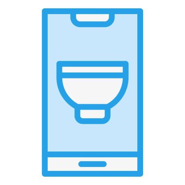 Mobil tarif Vektör Simgesi Tasarım İllüstrasyonu