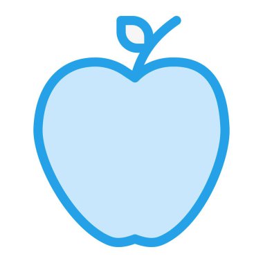 Apple Vektör Simgesi Tasarım İllüstrasyonu