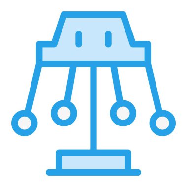 Swing Vektör Simgesi Tasarım İllüstrasyonu