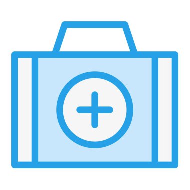 Tıbbi Malzeme Vektör Simgesi Tasarım İllüstrasyonu