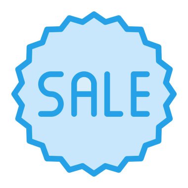 Satış Vektörü Simgesi Tasarım Çizimi