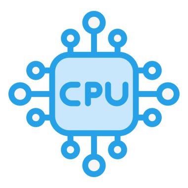 Cpu Vektör Simgesi Tasarım ResmiComment