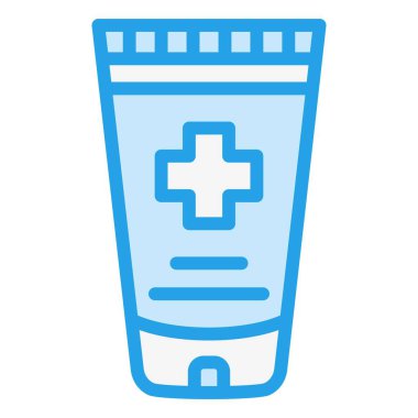 Merhem Vektör Simgesi Tasarım İllüstrasyonu