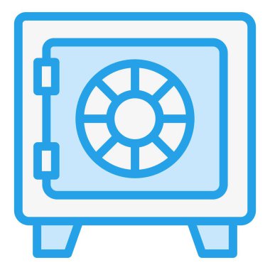 Depolama Vektörü Simgesi Tasarım İllüstrasyonu