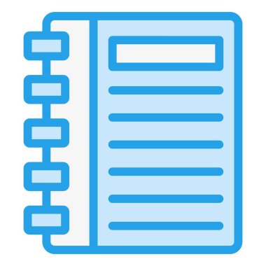 Gündem Vektörü Simgesi Tasarım İllüstrasyonu