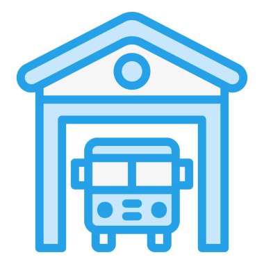 Shed Vektör Simgesi Tasarım İllüstrasyonu