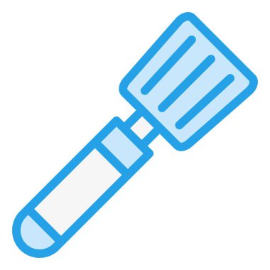 Spatula Vektör Simgesi Tasarım İllüstrasyonu