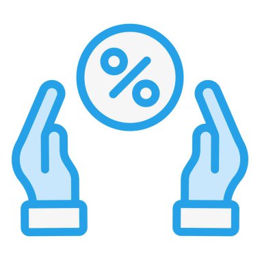 Akıllı Sözleşmeli Vektör Simgesi Tasarımı Çizimi