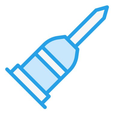 Keski Vektör Simgesi Tasarım İllüstrasyonu